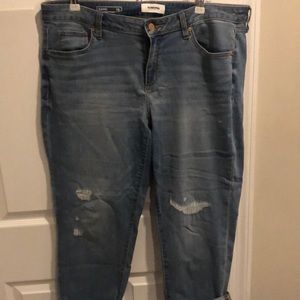 Sonoma Boyfriend Capri Jeans